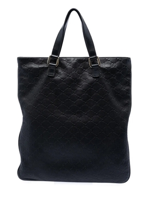 Gucci Pre-Owned 2016-2026 Guccissima tote bag - Black