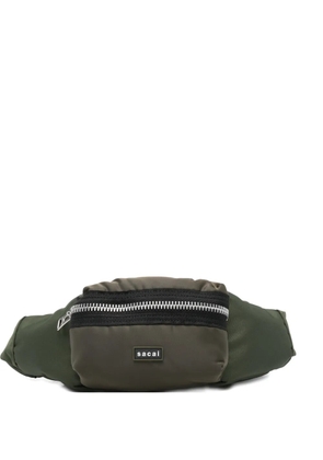 sacai pocket belt bag - Green