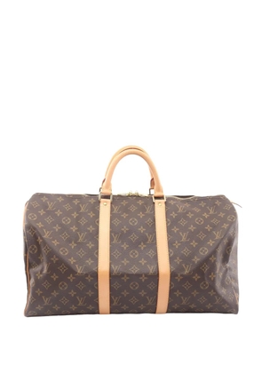 Louis Vuitton Pre-Owned 2001 Monogram Keepall 50 travel bag - Brown