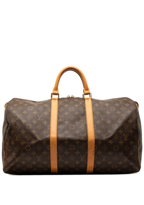Louis Vuitton Pre-Owned 1998 Monogram Keepall 50 travel bag - Brown