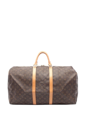 Louis Vuitton Pre-Owned 2000 Monogram Keepall 55 travel bag - Brown