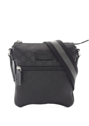 Gucci Pre-Owned 2010s GG logo-patterned shoulder bag - Black