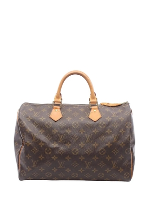 Louis Vuitton Pre-Owned 2002 Monogram Speedy 35 boston bag - Brown