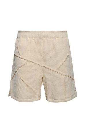 Paris Laundry panelled shorts - Neutrals