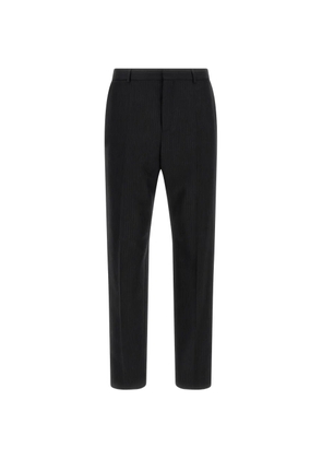 Saint Laurent pinstriped tailored trousers - Black