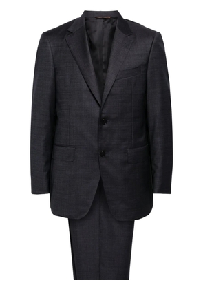 Canali single-breasted wool suit - Blue