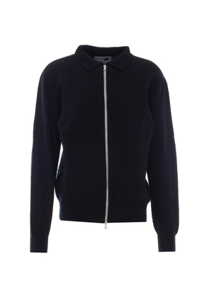 Howlin' long-sleeve zip-fastening cardigan - Blue