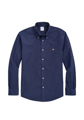 Brooks Brothers embroidered long-sleeve shirt - Blue