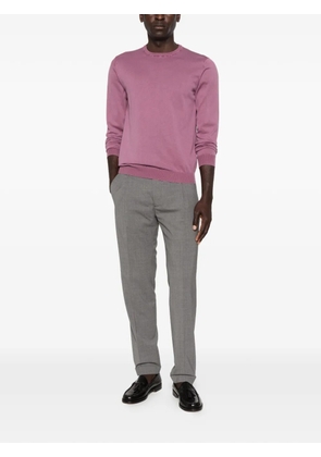 Berwich pleated side-adjuster trousers - Grey