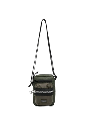 sacai zip-pocket crossbody bag - Green
