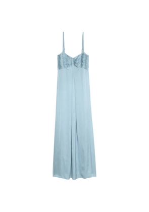 Zadig&Voltaire Rippie maxi dress - Blue
