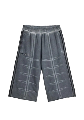 adidas Thug Club Sweat Jort side-stripe track pants - Grey