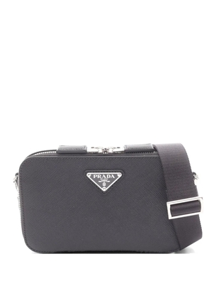 Prada Pre-Owned 2020s Brique Saffiano shoulder bag - Black