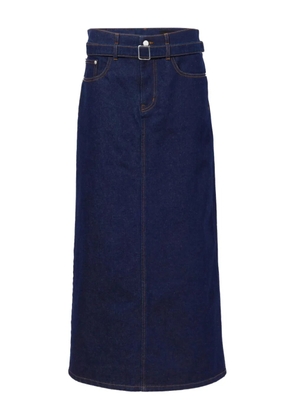 Proenza Schouler Calder denim skirt - Blue