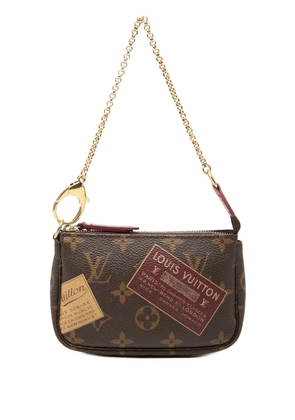 Louis Vuitton Pre-Owned 2009 Monogram Trunks & Bags Mini Pochette Accessoires handbag - Brown