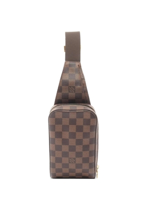 Louis Vuitton Pre-Owned 2009 Geronimos Damier Ebene belt bag - Brown