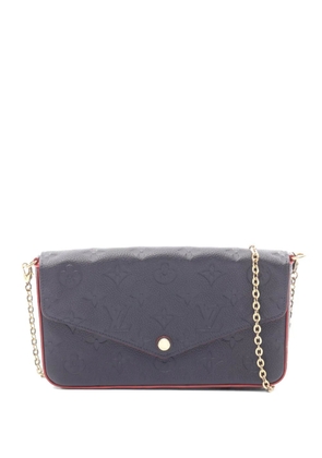 Louis Vuitton Pre-Owned 2019 Felicie Monogram Empreinte cross body bag - Blue