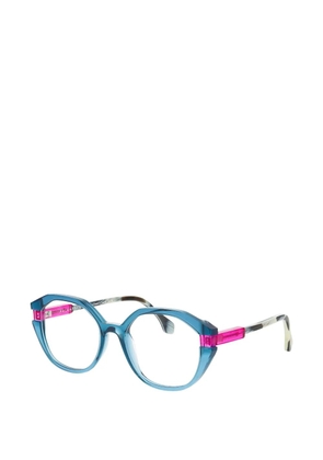 Face À Face Etto 2 geometric-frame glasses - Blue