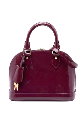 Louis Vuitton Pre-Owned 2014 Monogram Vernis Alma BB satchel - Purple