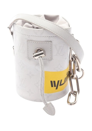 Louis Vuitton Pre-Owned 2019 Monogram Chalk Nano Sling Bag crossbody bag - Grey