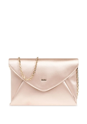 Max Mara satin clutch bag - Neutrals