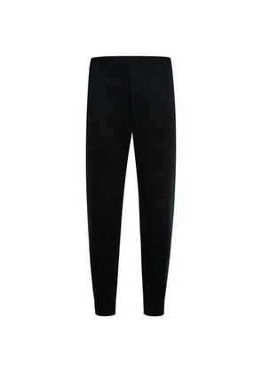TOM FORD double-face wool track pants - Black