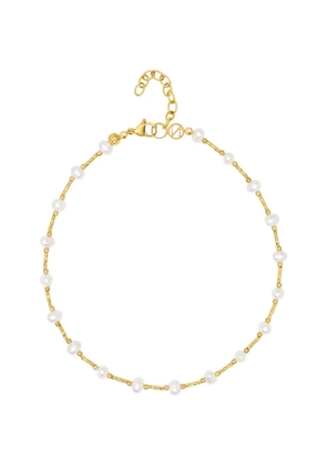 Nialaya Jewelry pearl-embellished necklace - Gold