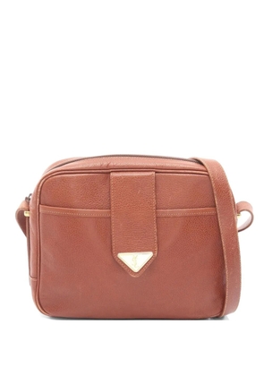 Saint Laurent Pre-Owned 2000s leather shoulder bag - Brown