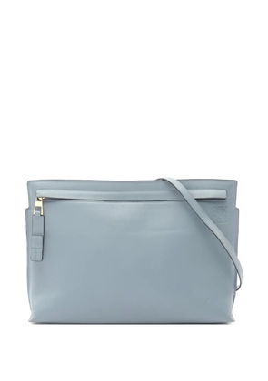 Loewe Pre-Owned 00s T Pouch Anagram shoulder bag - Blue