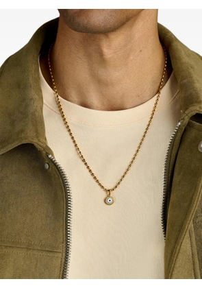 Nialaya Jewelry evil-eye beaded necklace - Gold