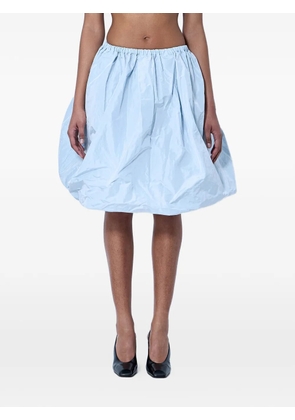 Prada balloon-silhouette skirt - Blue