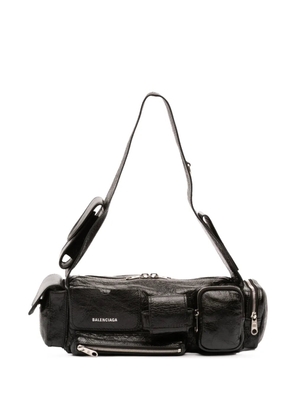 Balenciaga Pre-Owned 2024 Lambskin Superbusy Sling Bag XS shoulder bag - Black