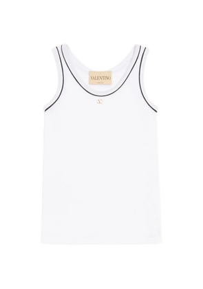 Valentino Garavani cotton jersey top - White