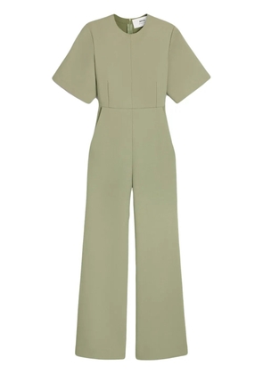 AMI Paris short-sleeve wool jumpsuit - Green