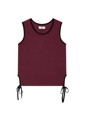 TOMBOY side-tie layered top