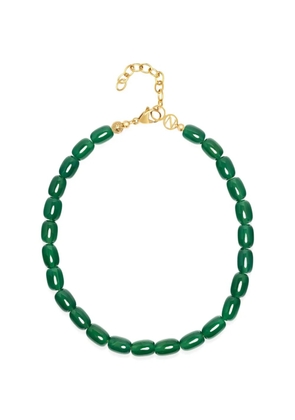 Nialaya Jewelry beaded agate necklace - Gold