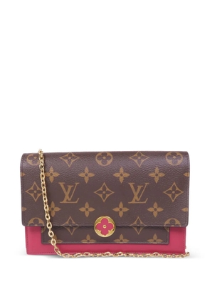 Louis Vuitton Pre-Owned Flore Monogram chain shoulder bag - Brown