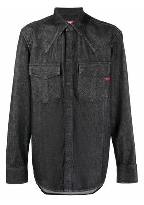 Diesel D-Ocean dark denim shirt - Black
