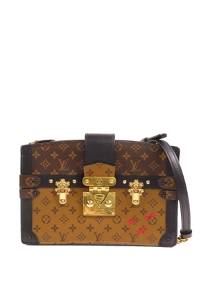 Louis Vuitton Pre-Owned Trunk Monogram Reverse crossbody bag - Brown