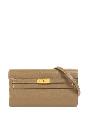 Hermès Pre-Owned Kelly To Go Epsom shoulder bag - Neutrals