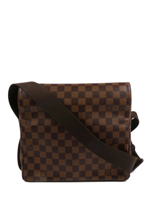 Louis Vuitton Pre-Owned Damier Naviglio messenger bag - Brown