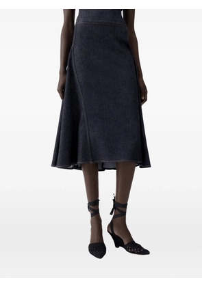 Jacquemus Lavoir de-Nîmes denim midi skirt - Blue
