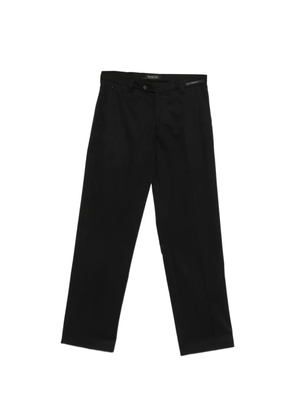 michael coal pressed-crease trousers - Black