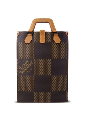Louis Vuitton Pre-Owned x Nigo mini Damier Ebène canvas tote bag - Brown