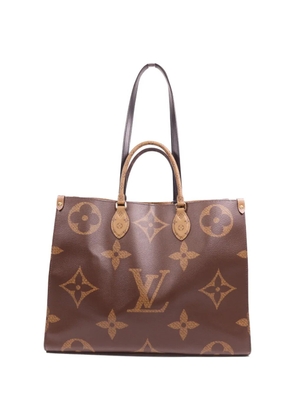 Louis Vuitton Pre-Owned GM OnTheGo Monogram Giant Reverse tote bag - Brown