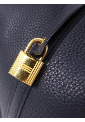 Hermès Pre-Owned MM Picotin bucket bag - Blue