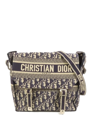 Christian Dior Pre-Owned medium Diorcamp Oblique shoulder bag - Blue