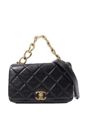 CHANEL Pre-Owned CC turn-lock shoulder bag - Black