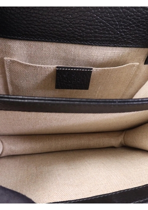 Gucci Pre-Owned Interlock G chain-strap shoulder bag - Black