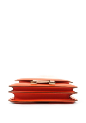 Hermès Pre-Owned 2017 mini Constance shoulder bag - Orange